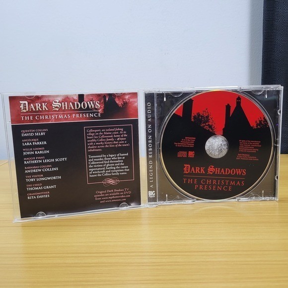 Dark Shadows The Christmas Presence Audio CD Signed Lara Parker Autograph 2007