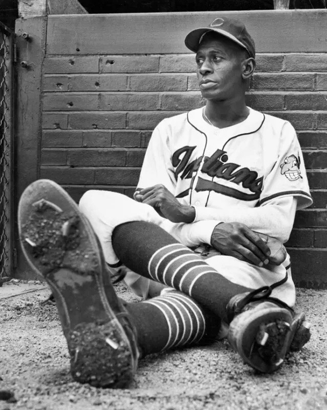 Cleveland Indians Satchel Paige Baseball Hof 71 8×10 PHOTO PRINT