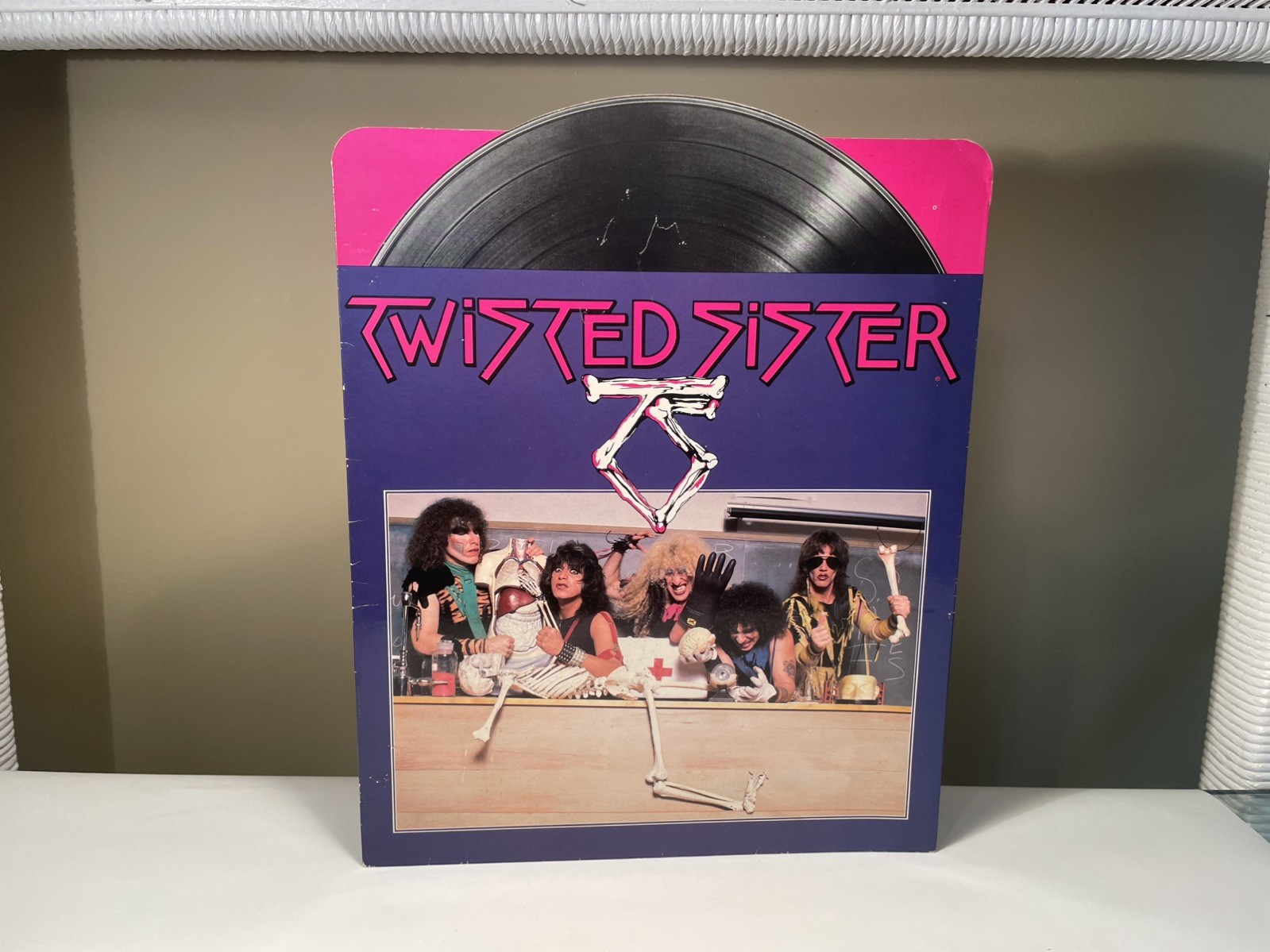 Twisted Sister Fan Club Popfolios 1985 School Folder Unused Great Condition