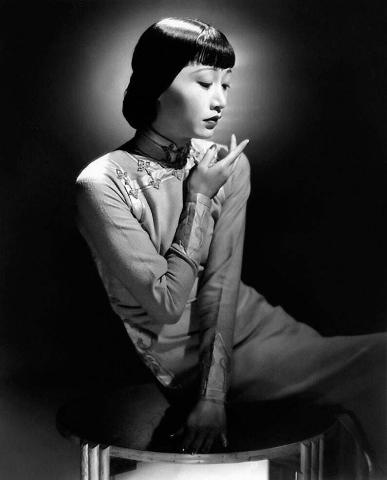 Anna May Wong Studio Photo Print 8 x 10 Reproduction