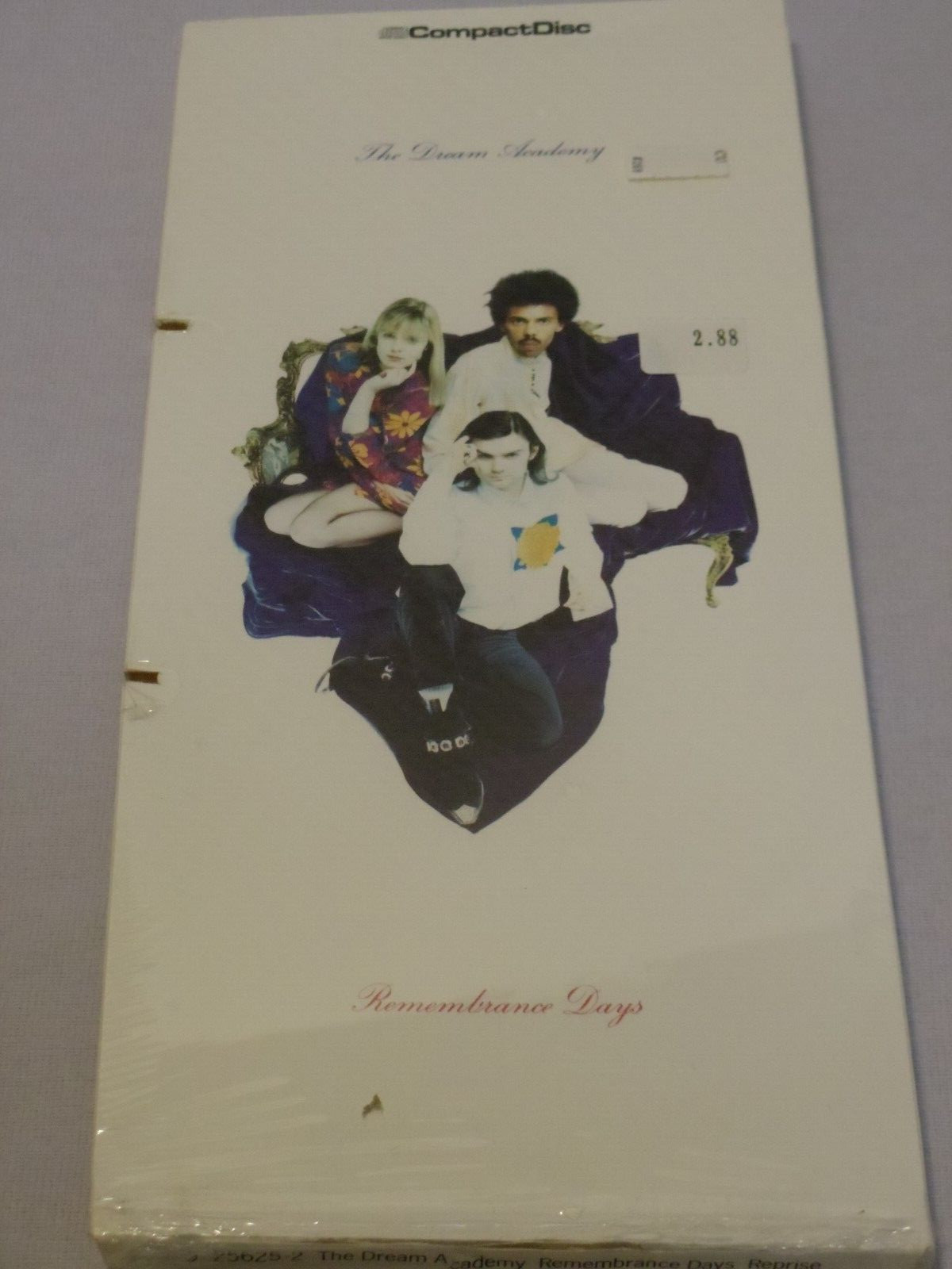 The Dream Academy Remembrance Days CD LONGBOX No CD Empty Box with shrink wrap