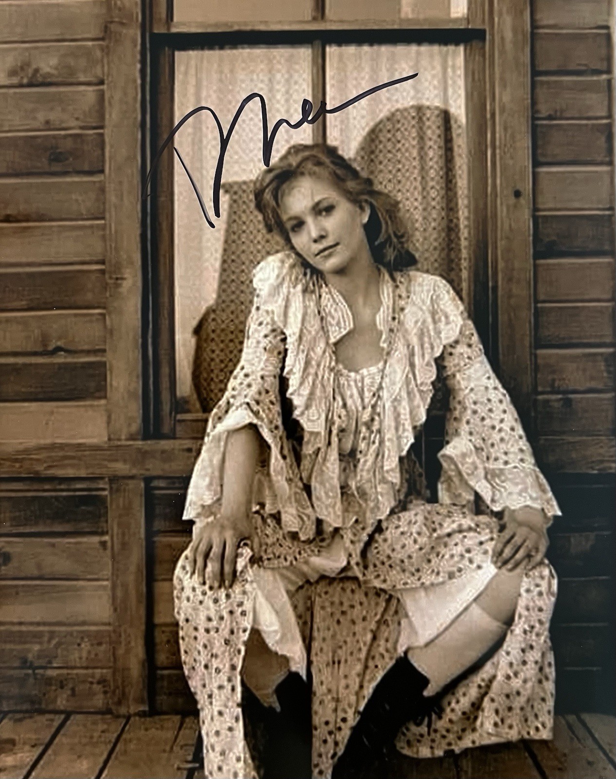 Diane Lane Signed Photo with COA Autograph Lori Lonesome Dove Robert Duvall