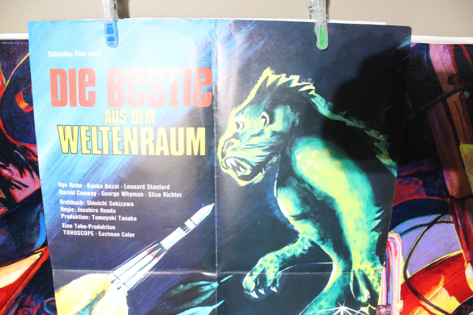 1957 20 Million Years To Earth Die Bestie Aus Dem Weltenraum Original Poster