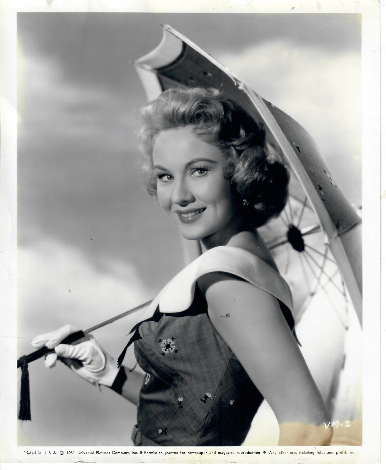 Virginia Mayo Congo Crossing 1956 Original 8×10 Photo Publicity Portrait