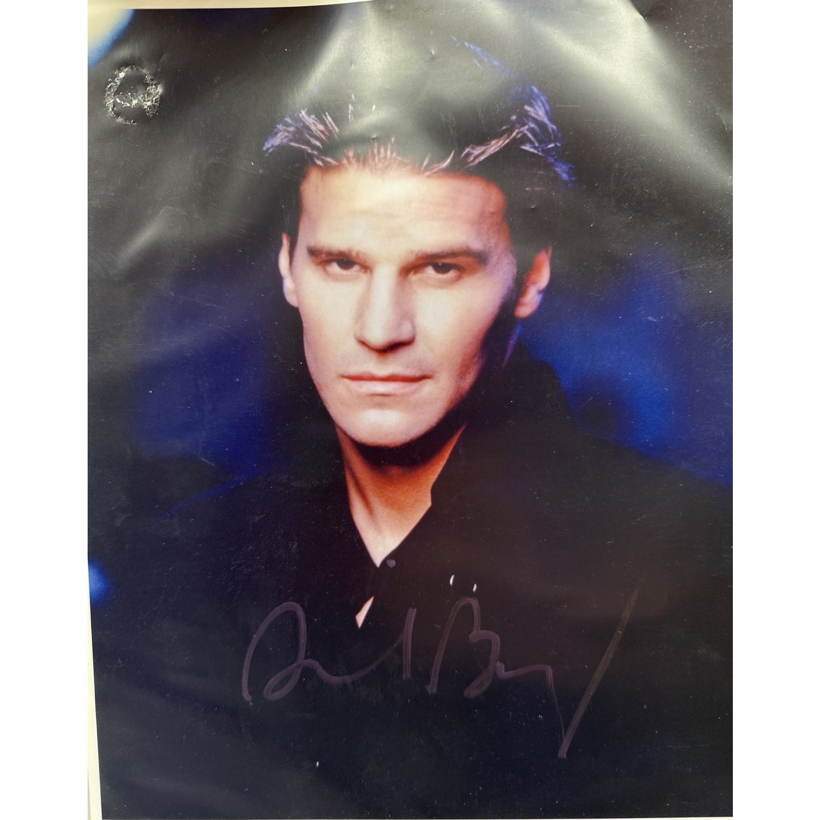 David Boreanaz Autographed Original 8×10 Photo Authenticated {P}