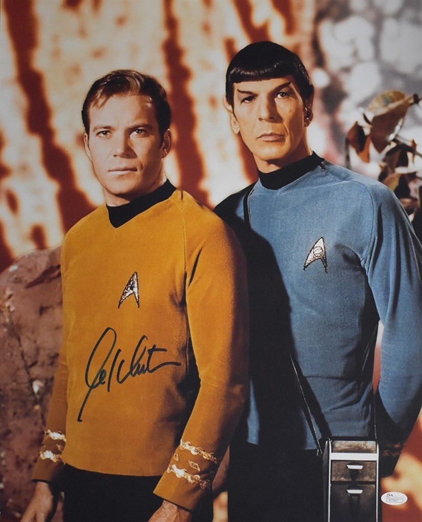 William Shatner Star Trek Autographed Signed 16×20 Photo Authentic JSA COA