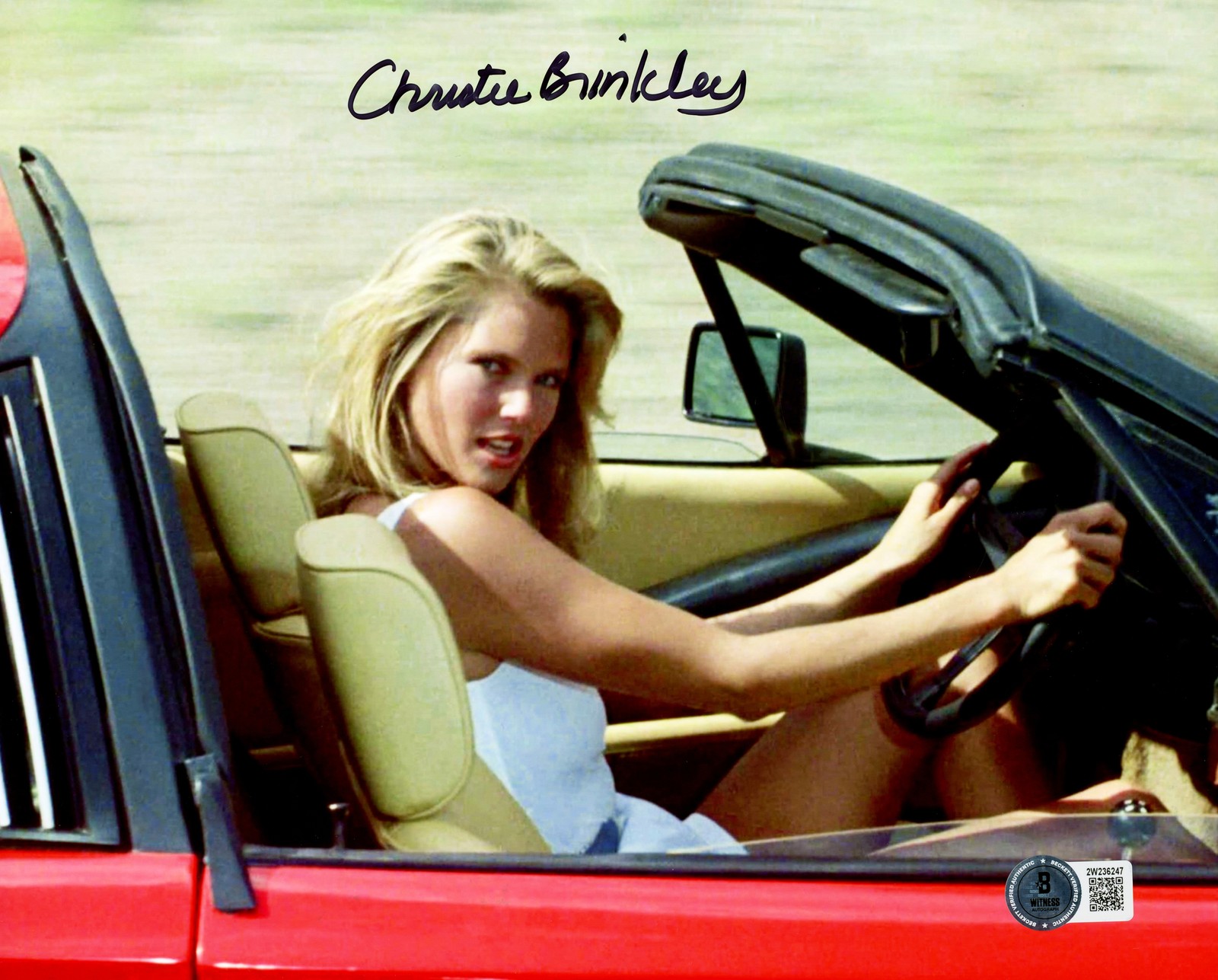 Christie Brinkley Autographed Signed 8×10 Photo Vacation Beckett Witness