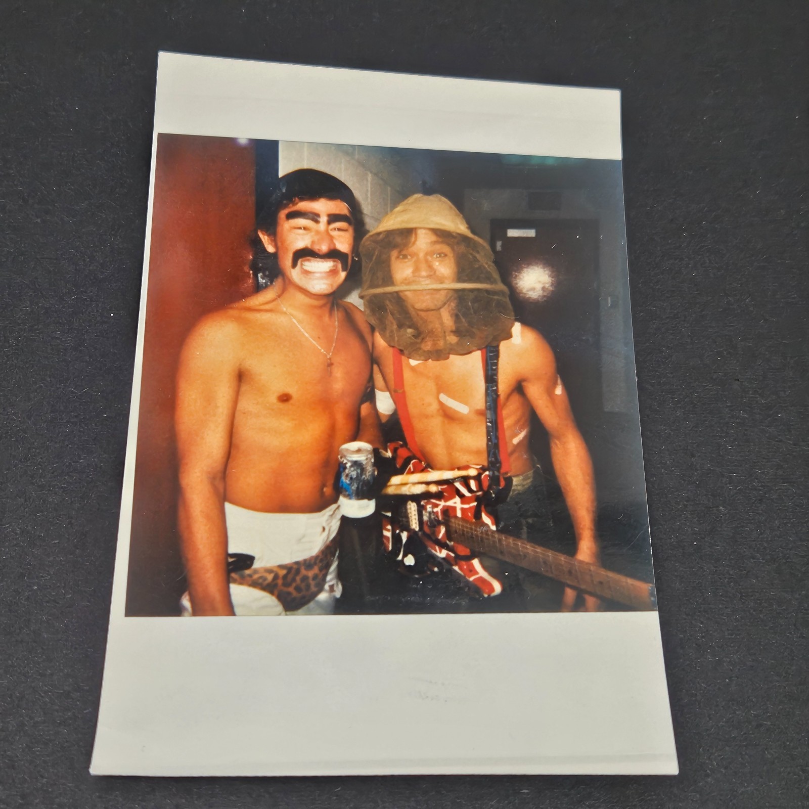 Original Candid Van Halen Photos Eddie & Alex + Passport IDs Noel Monk Archive