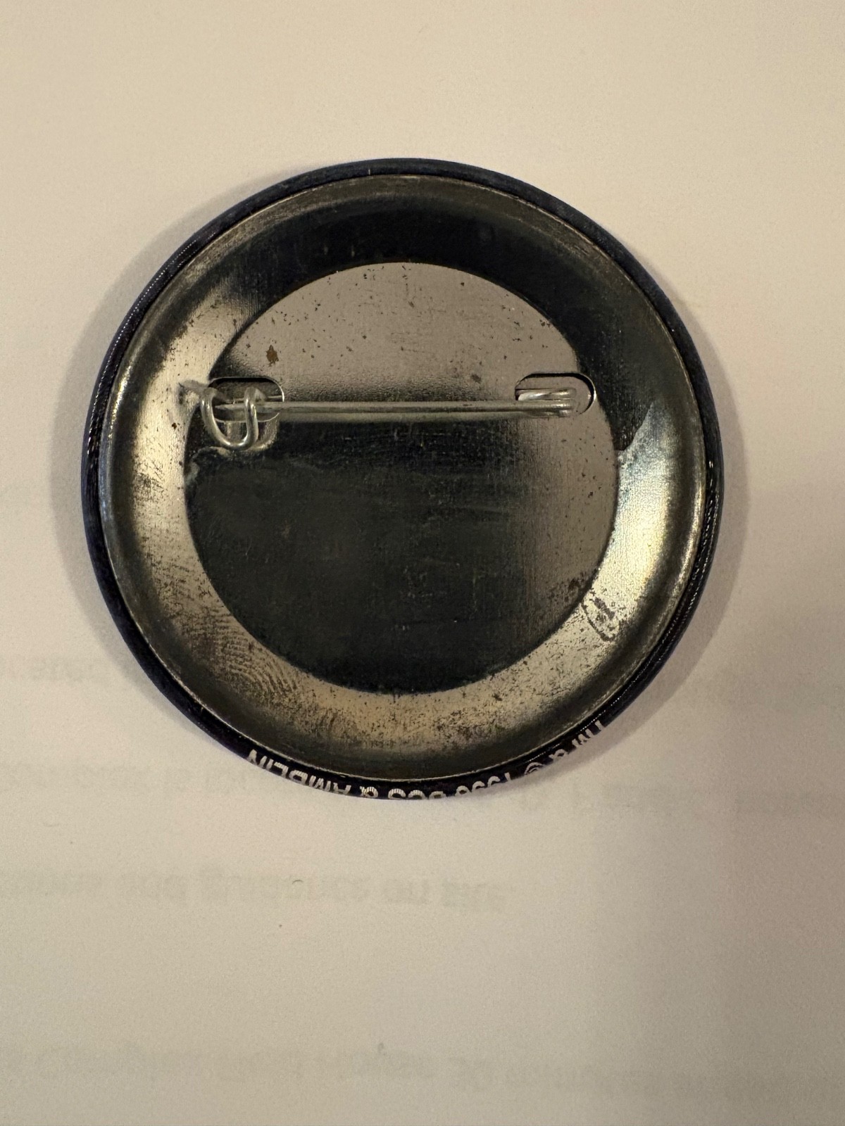 Jurrasic Park Lost World Promo Button