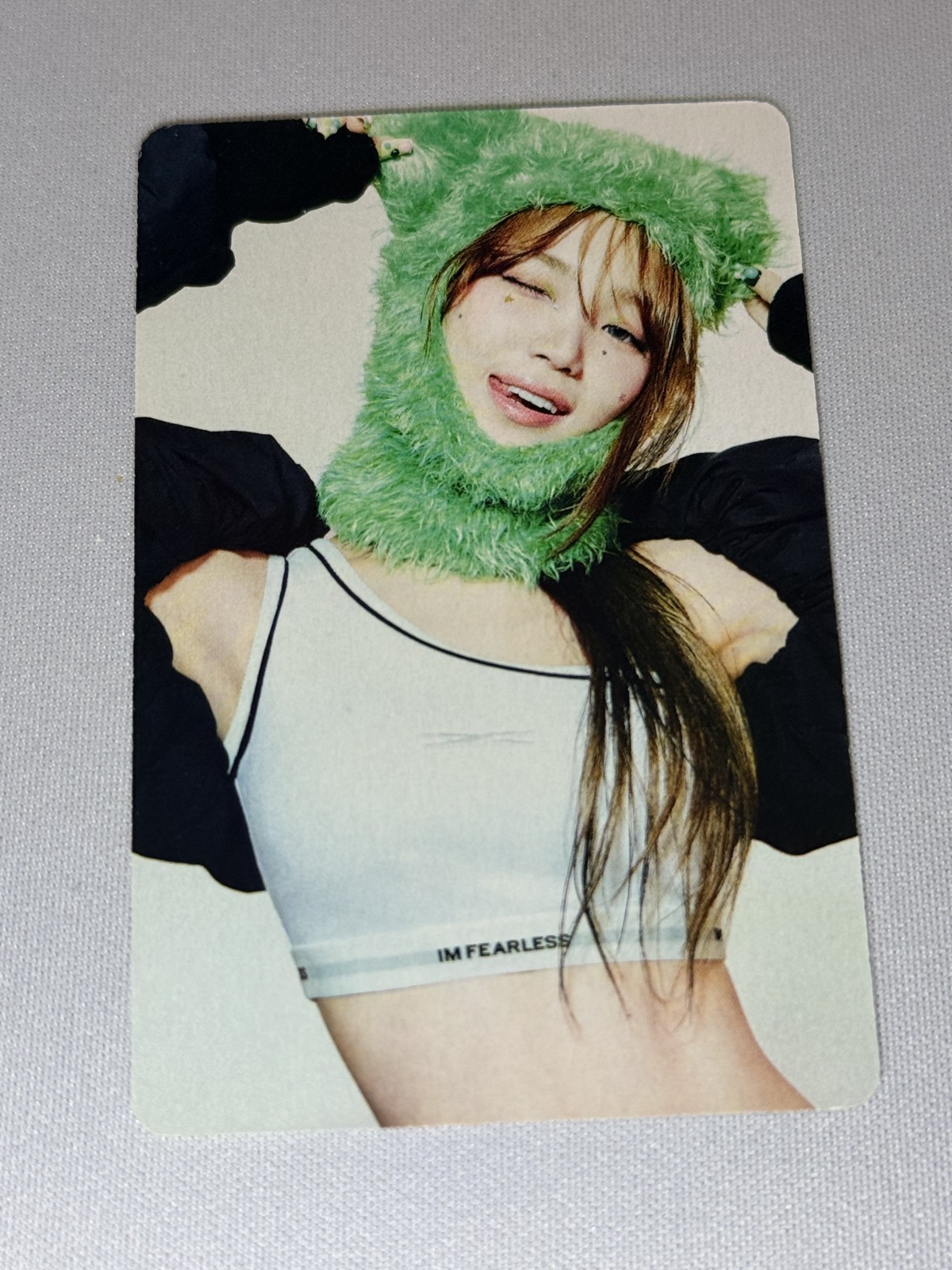 Chaewon Le Sserafim Photocard – Easy Single Kpop Cute Sexy Asian Girl