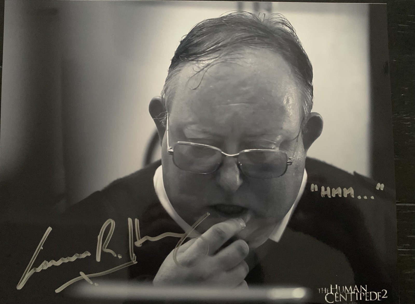 Laurence R. Harvey SIGNED 8×10 Martin The Human Centipede 2 (Full Sequence)