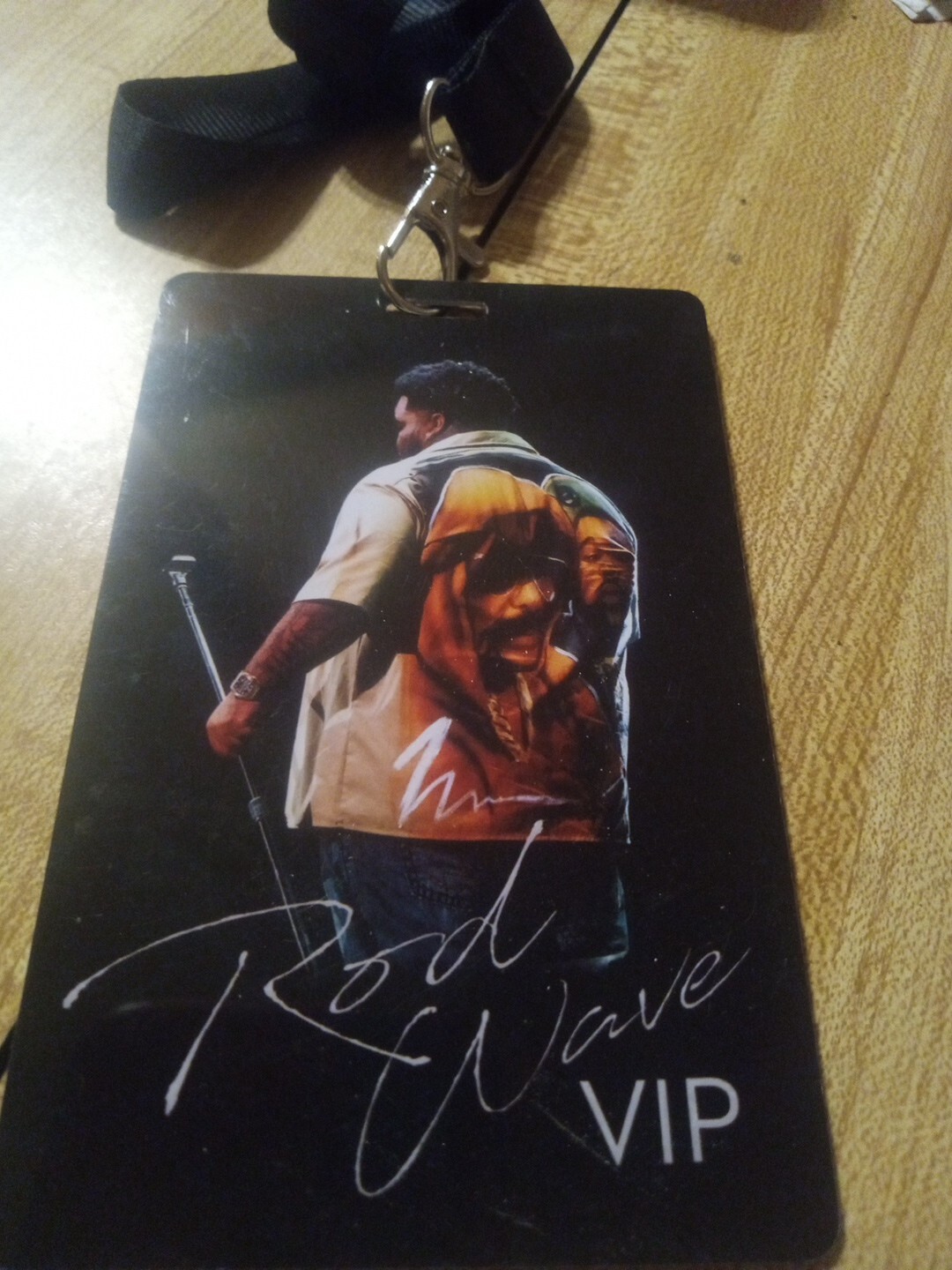 Rod Wave Last Lap Tour Concert Tour Backstage VIP Pass Show Memorabilia