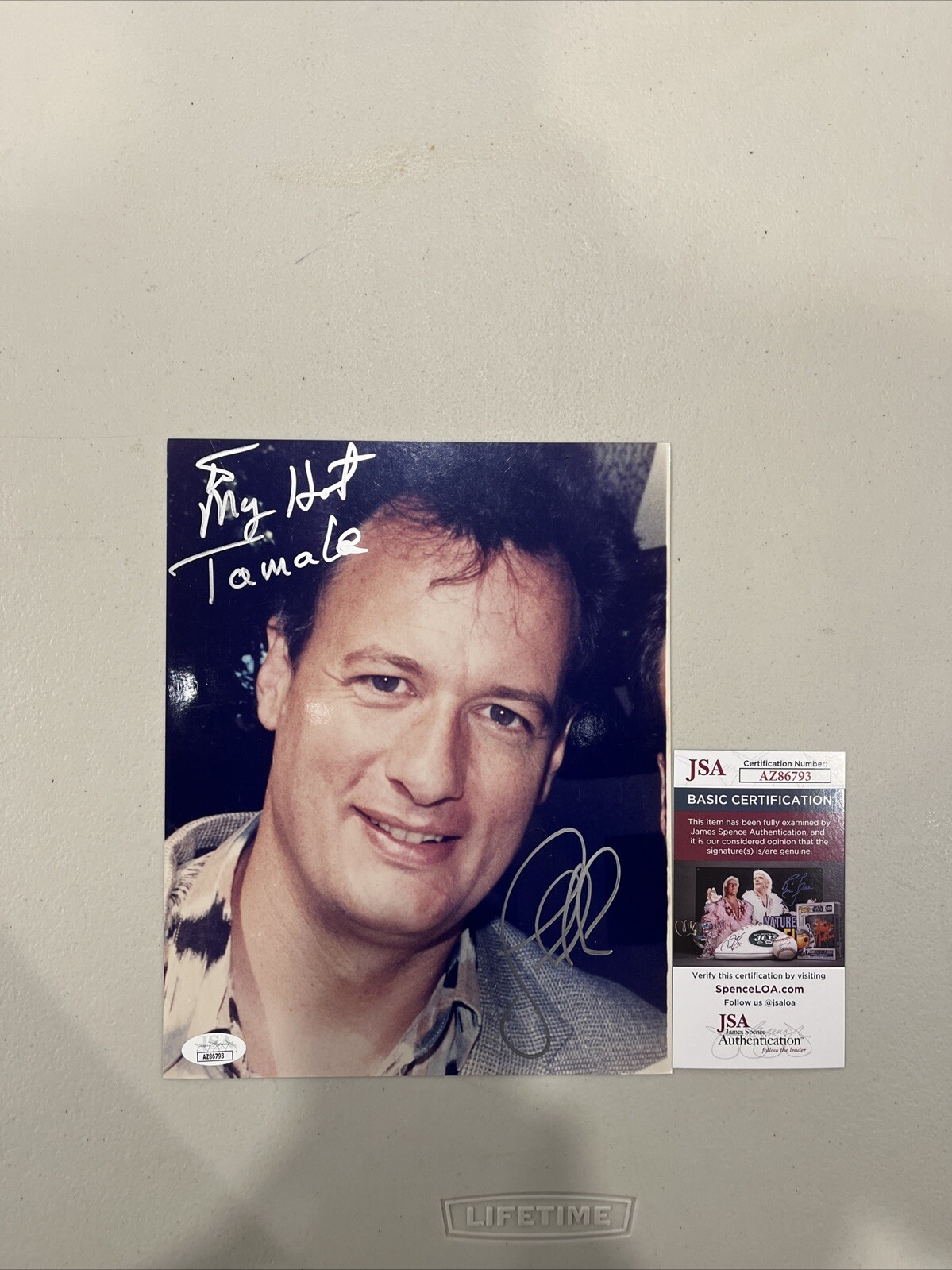 John de Lancie Star Trek 8×10 Signed Photo Picture JSA Certified Autograph