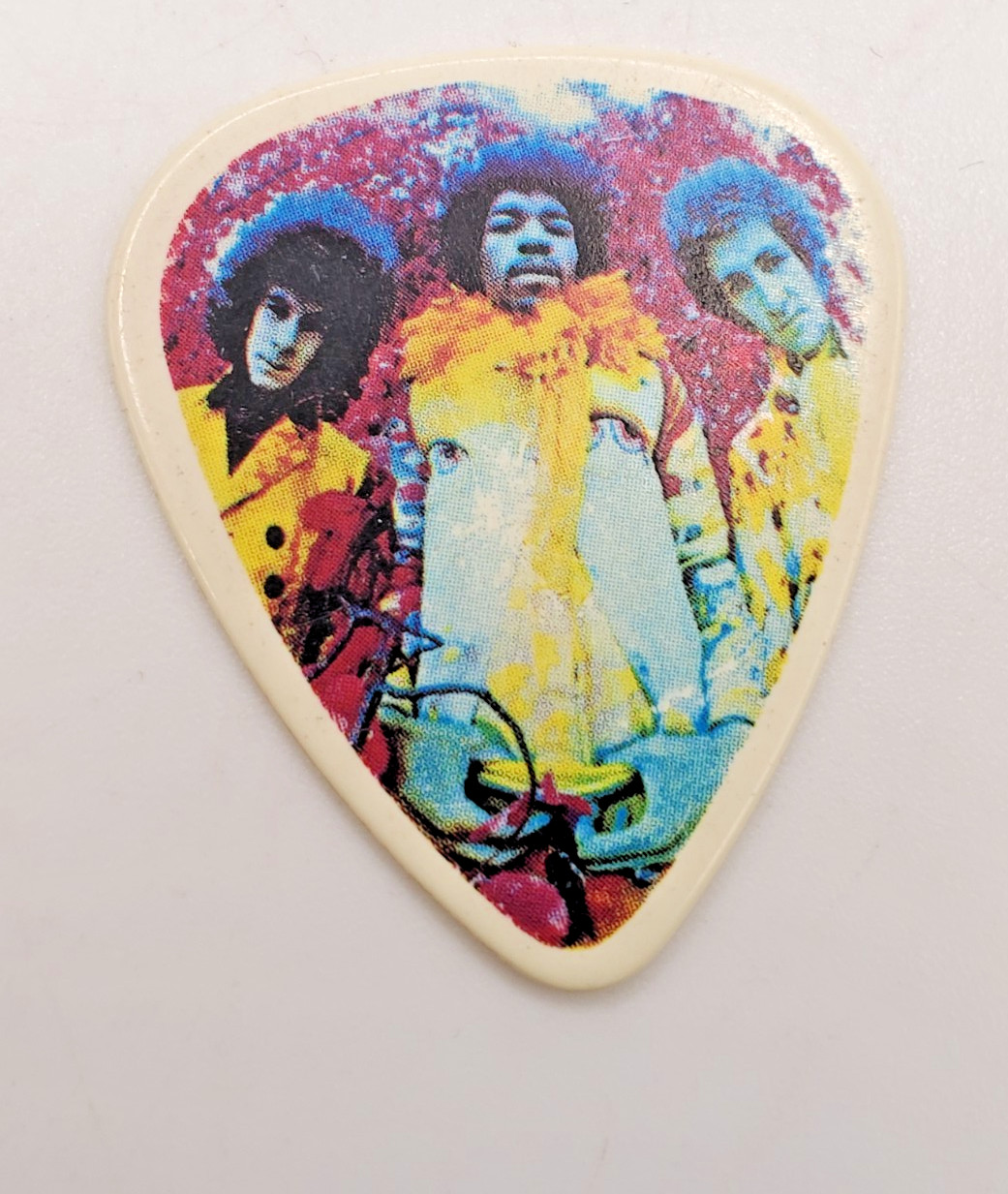 Authentic Jimi Hendrix Experience Guitar Pick Officially Licensed Purple Haze