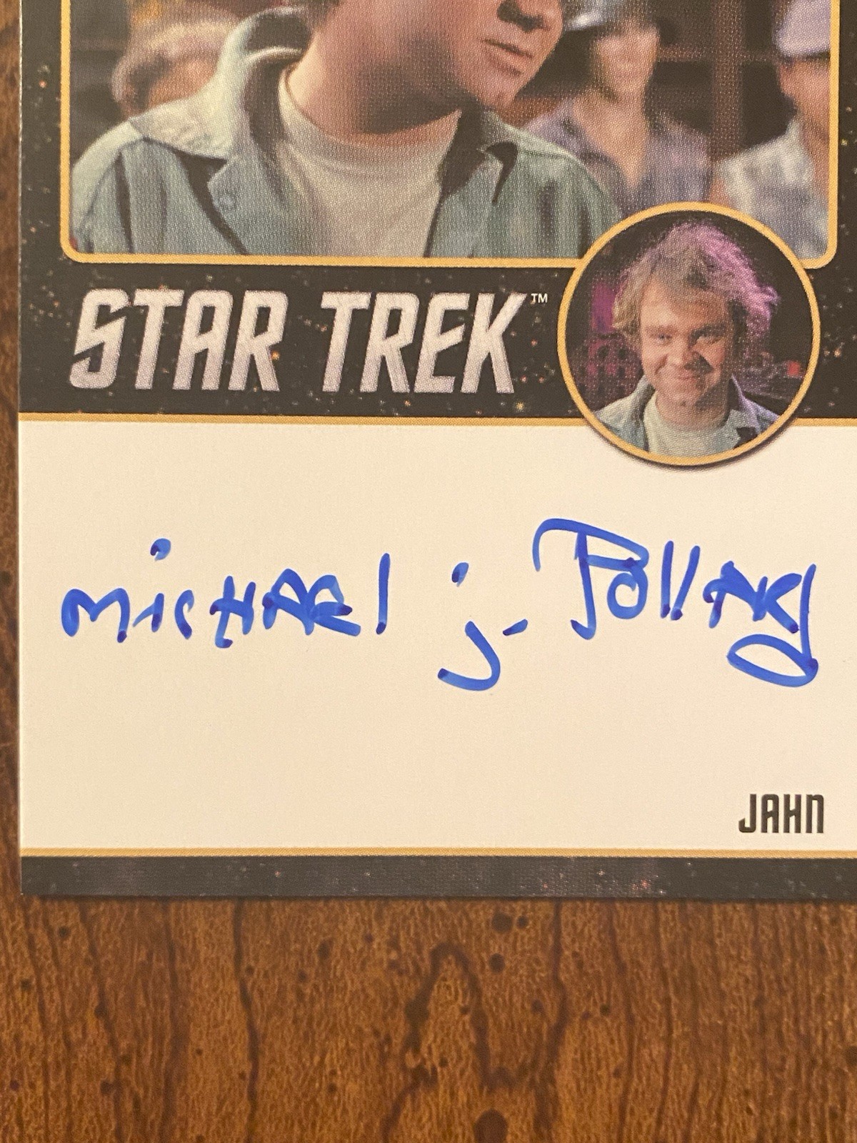 Michael J Pollard Signed Autographed Star Trek The Original Series Trading Card