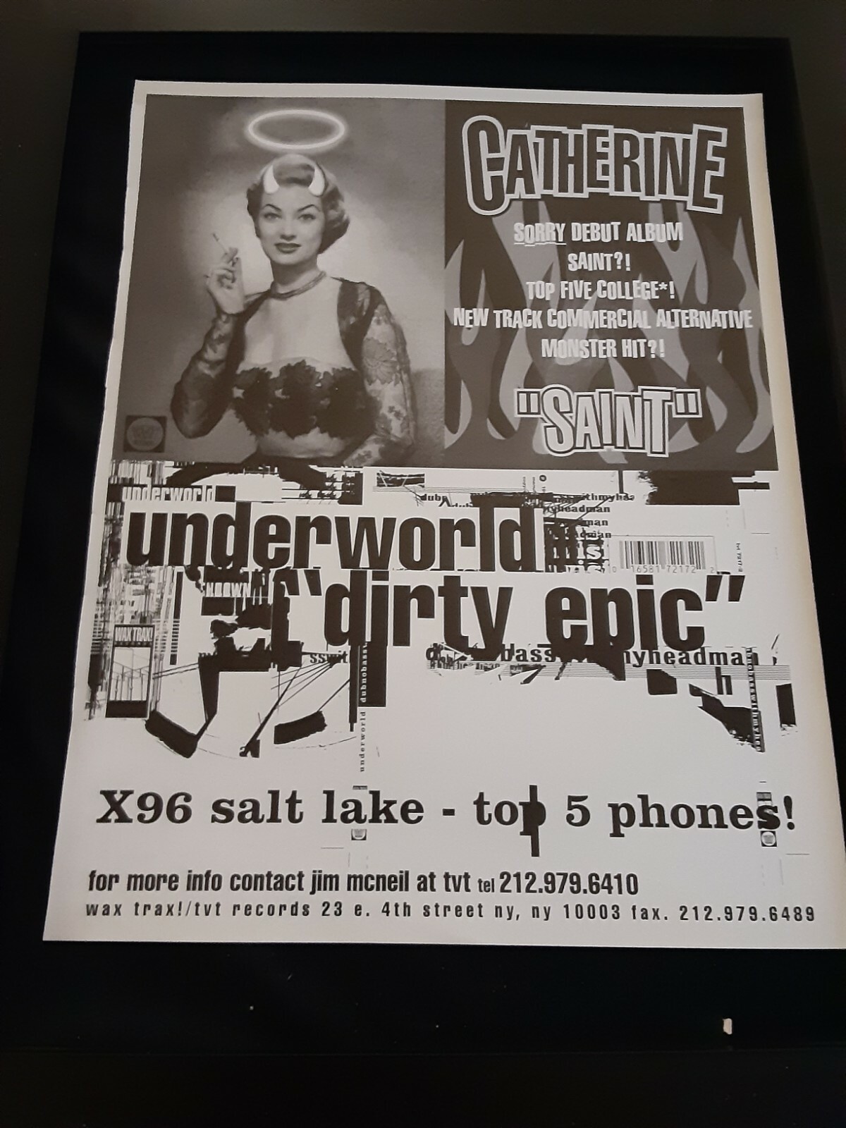 Catherine Sorry Saint Rare Original TVT Records Radio