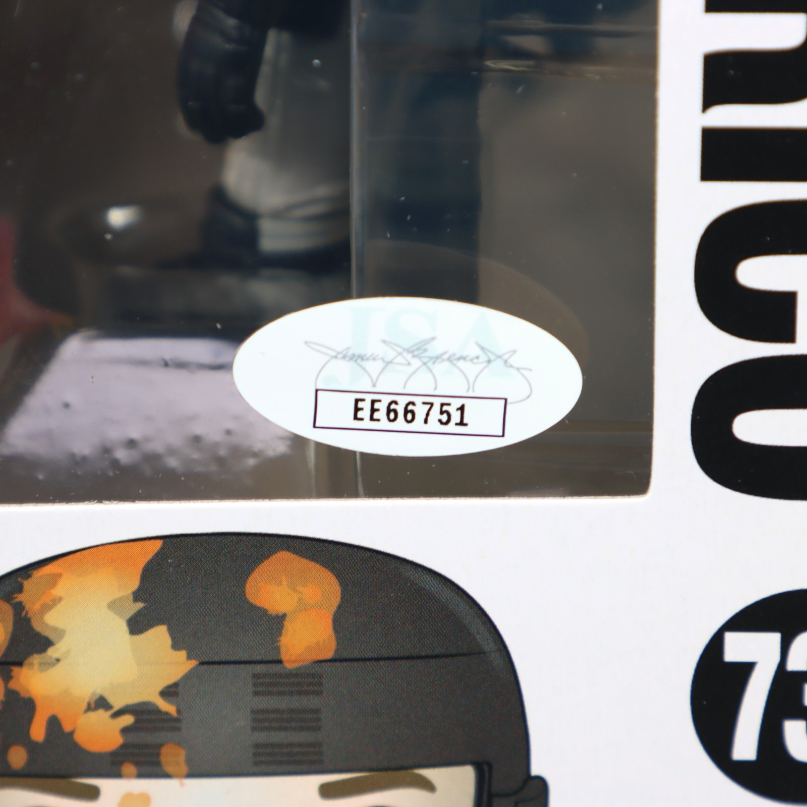 Casper Van Dien Starship Troopers Signed Funko 735 Rico SDCC JSA COA Protector