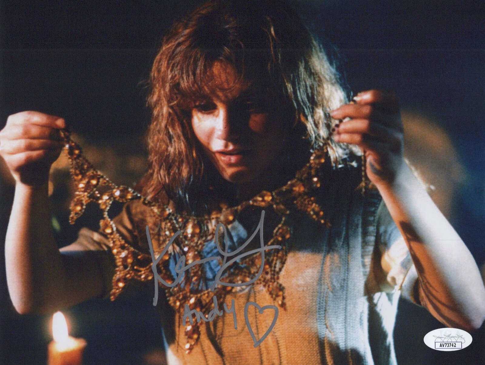KERRI GREEN Signed THE GOONIES 8×10 Photo Autograph ANDY JSA COA CERT