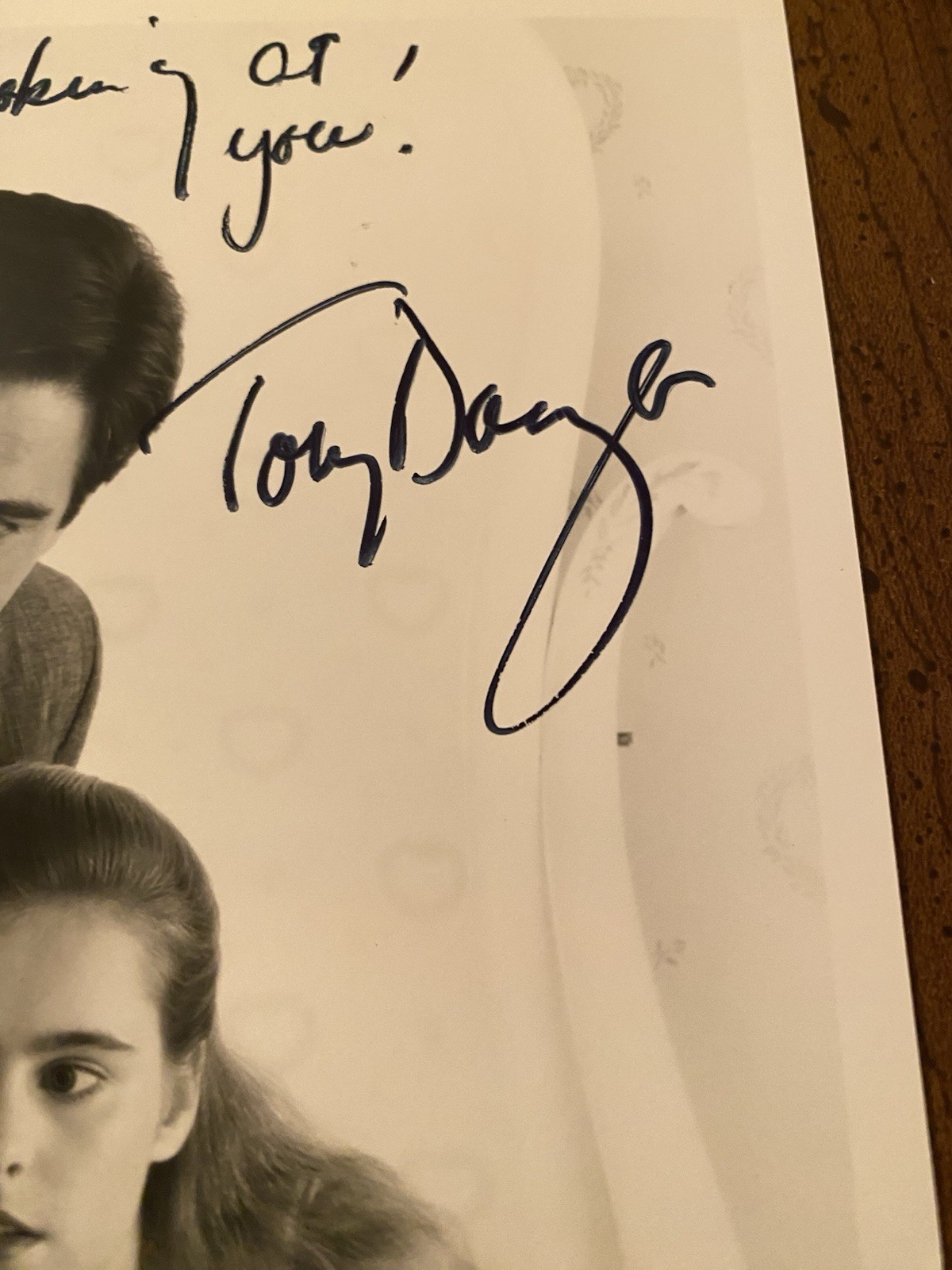 Tony Danza Signed Autographed Photo With COA She’s Out Of Control