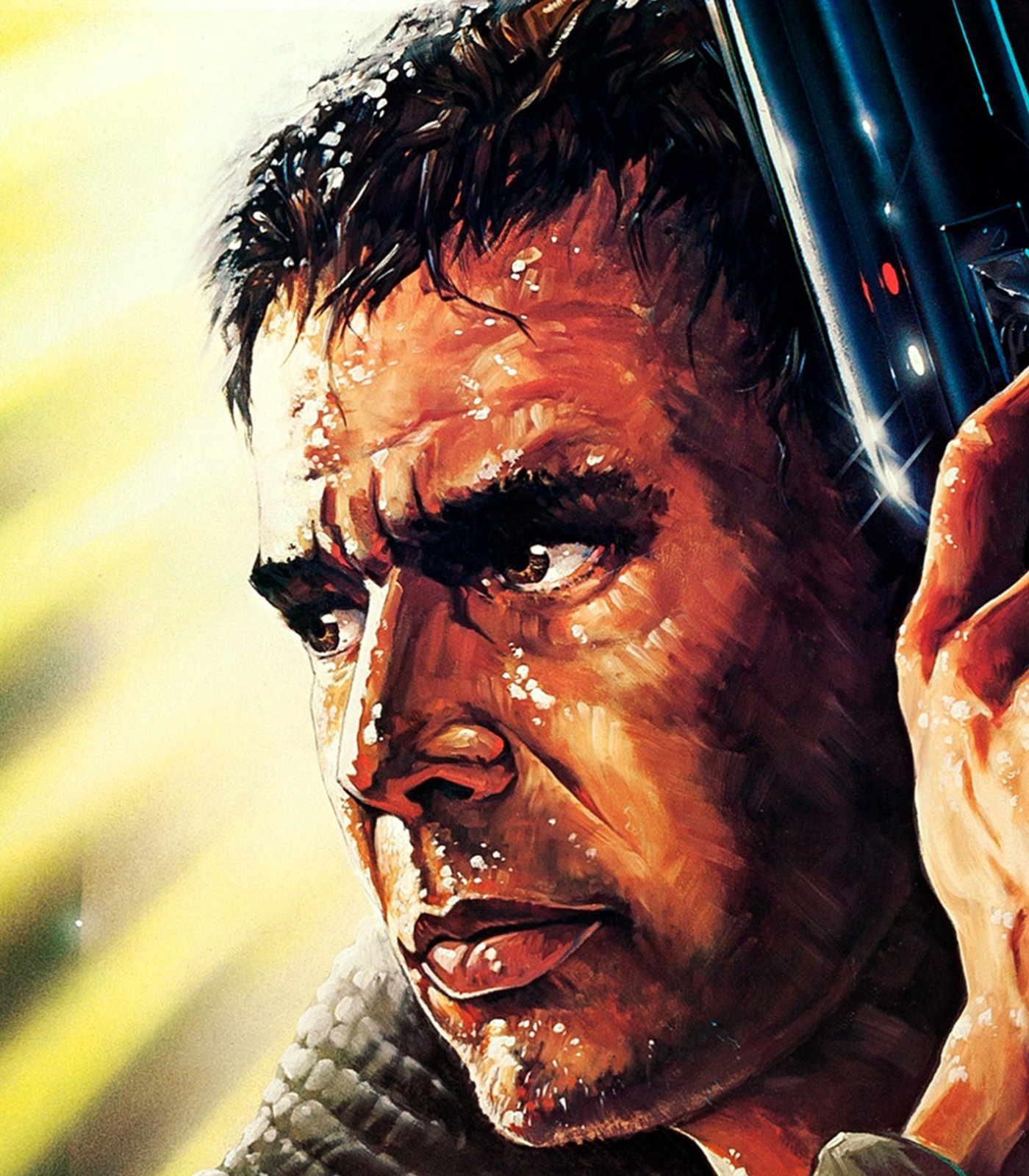 BLADE RUNNER (1982) – 27″x40″ one sheet sci-fi movie poster art – LOOKS AMAZING!