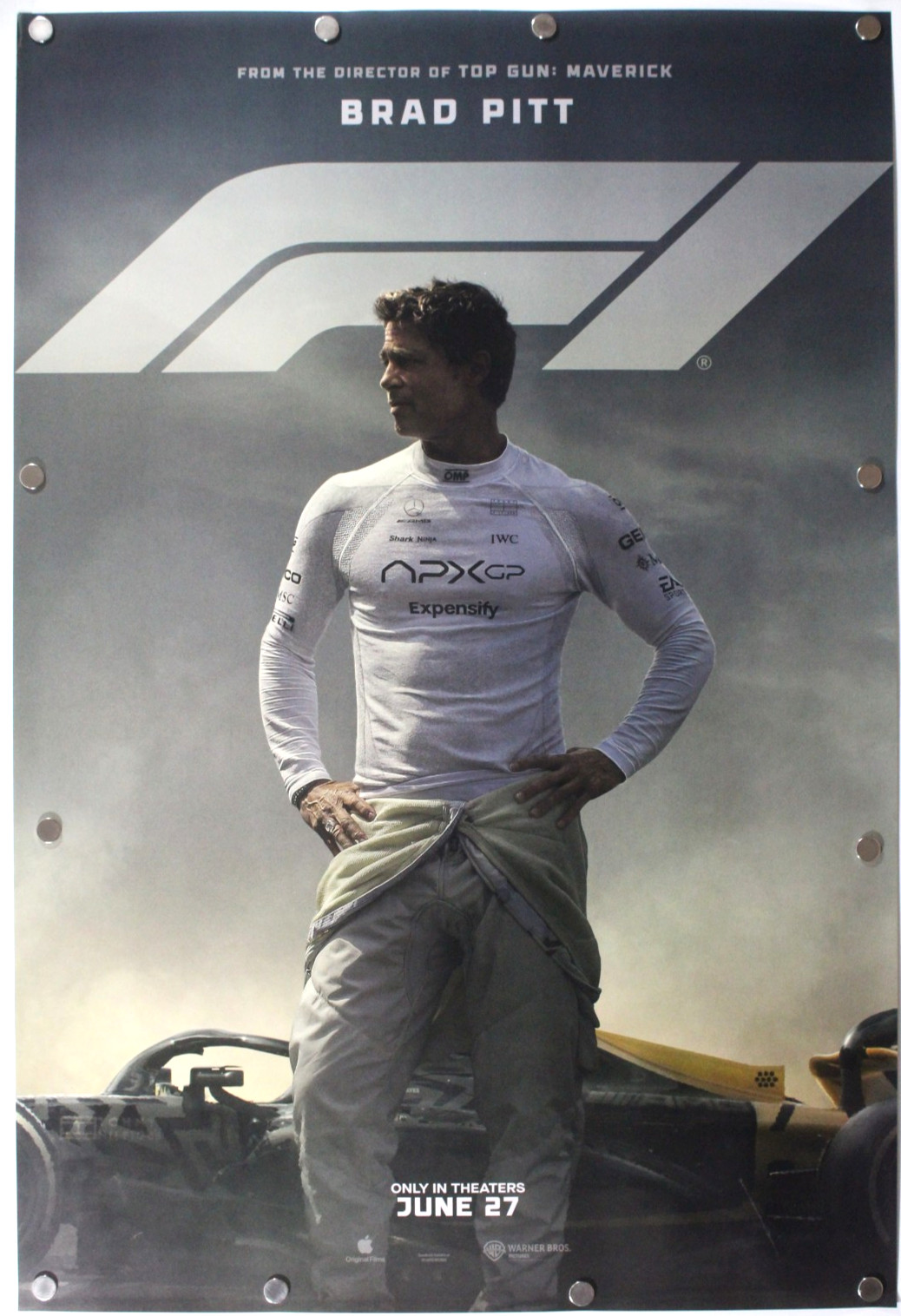 F1 The Movie 2025 Double Sided Original Movie Poster 27″ x 40″
