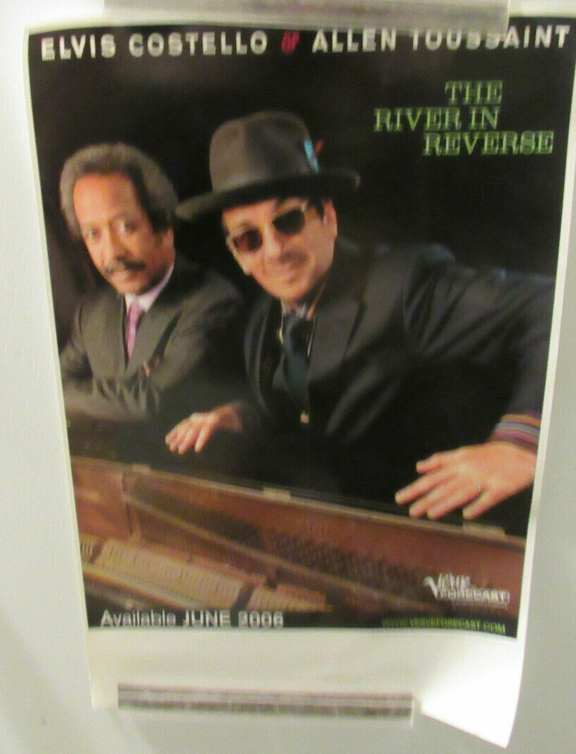 ELVIS COSTELLO 2006 PROMO POSTER 10 X 17 ALAN TOUSSAINT