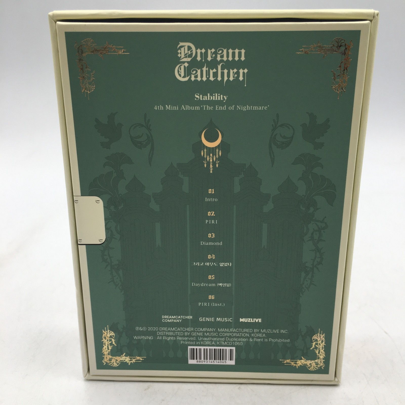 DREAMCATCHER The End of Nightmare Kihno Kit Stability 4th Mini Album Complete