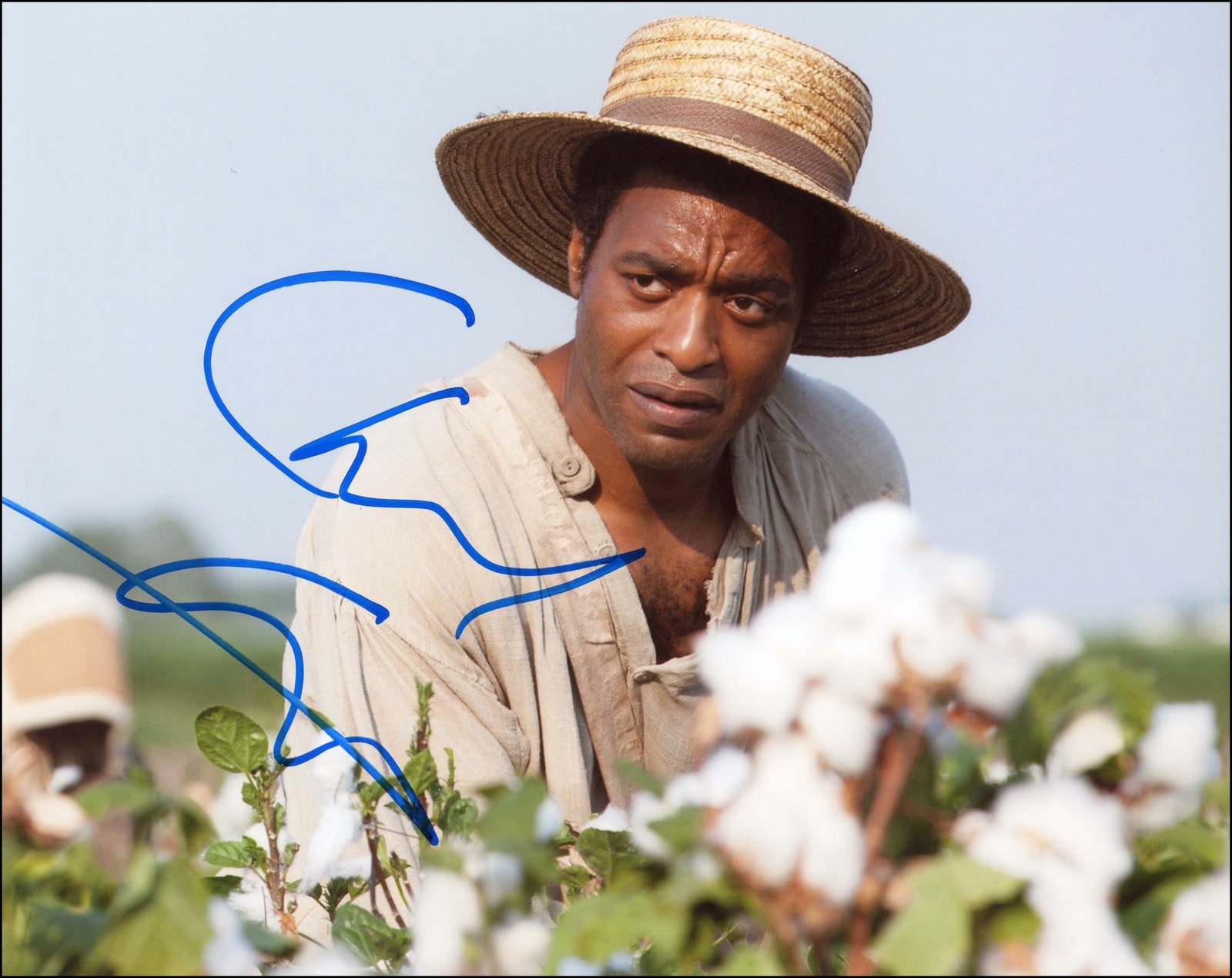 Chiwetel Ejiofor “12 Years a Slave” AUTOGRAPH Signed 8×10 Photo F ACOA