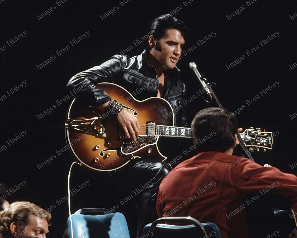 8×10 Print Elvis Presley Comeback Special 1968 NBC Universal #7310