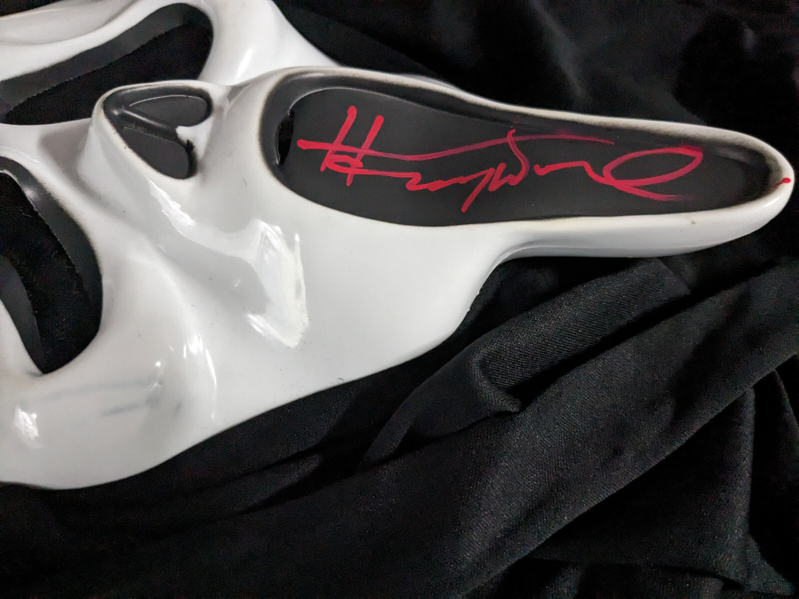 HENRY WINKLER Signed Scream Ghostface MASK Principal Himbry Autograph JSA COA w