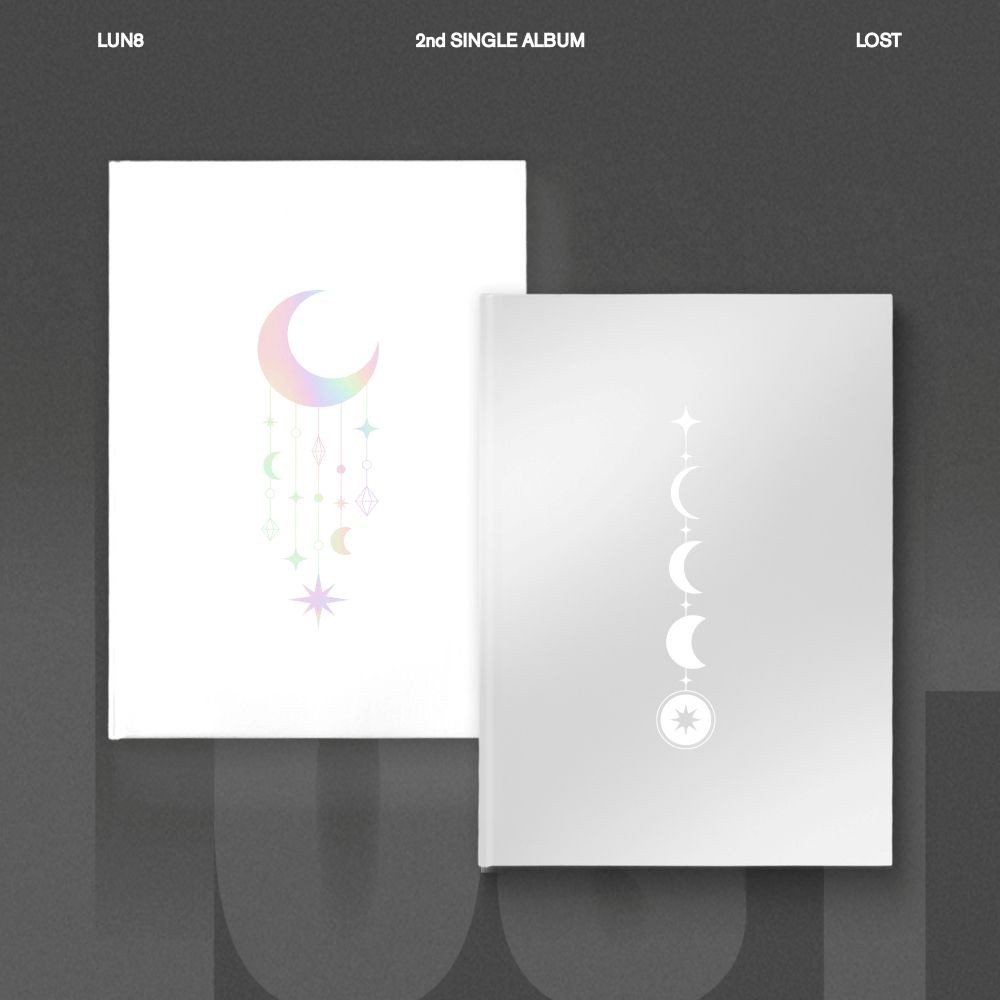 LUN8 LOST 2nd SINGLE ALBUM META Random Photobook+Photocard+Etc+Tracking Number