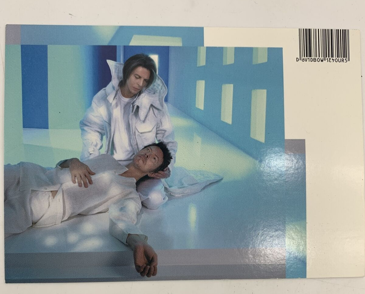 Vintage David Bowie “Hours” Tower Records Promotional Postcard New