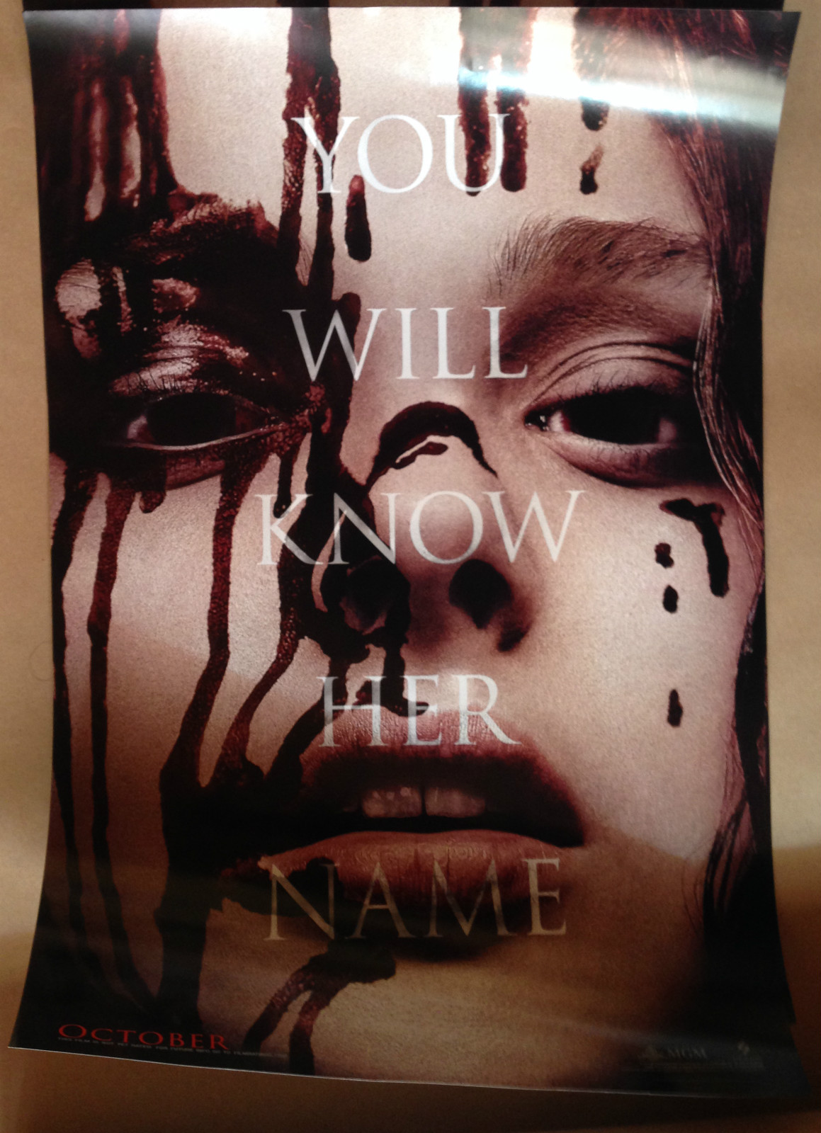 Comikaze 2013 CARRIE 11×17 INCH POSTER RARE HARD TO GET!Movie Promo
