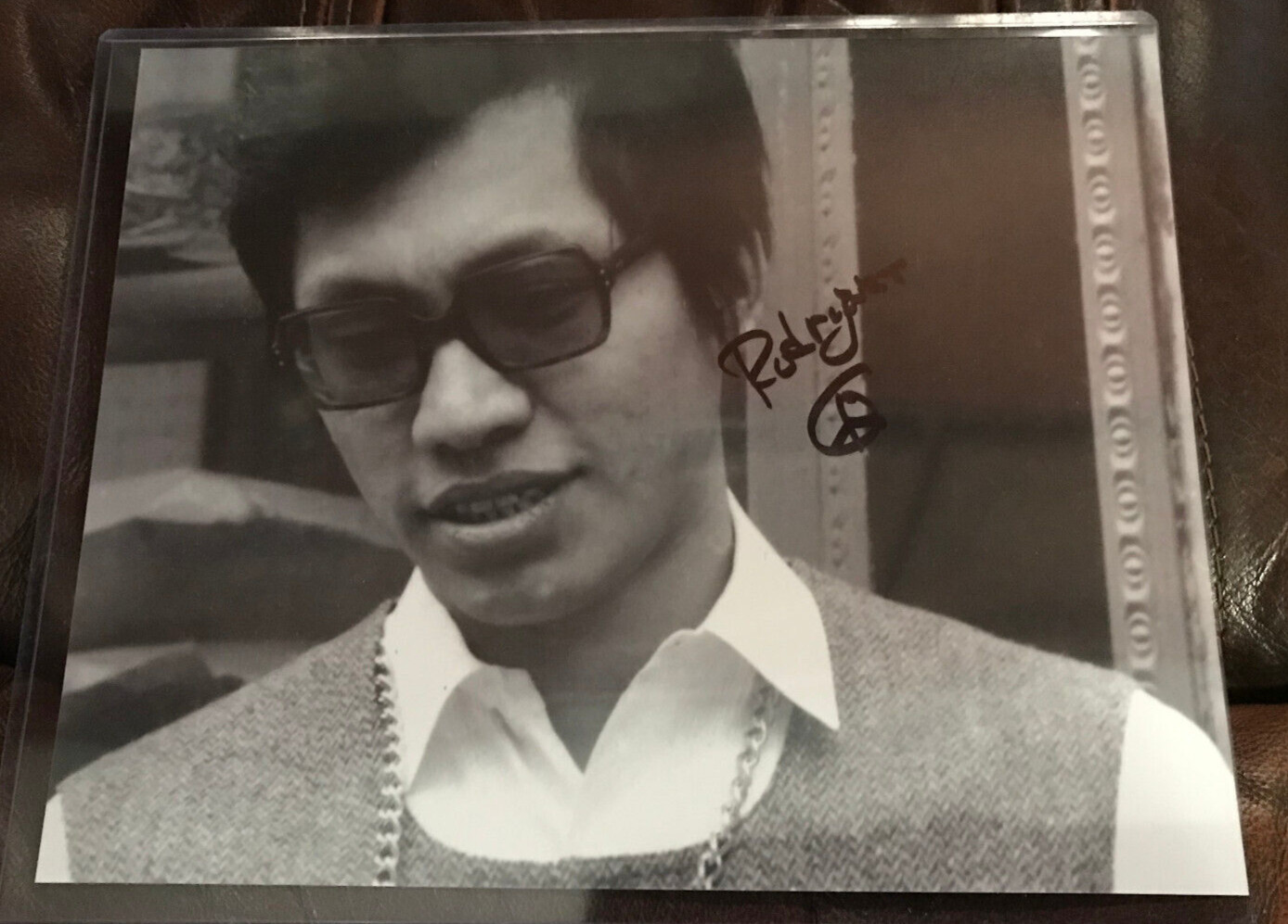Sugarman Rodriguez signed Photo w/auth- includes article in Rolling Stones Mag