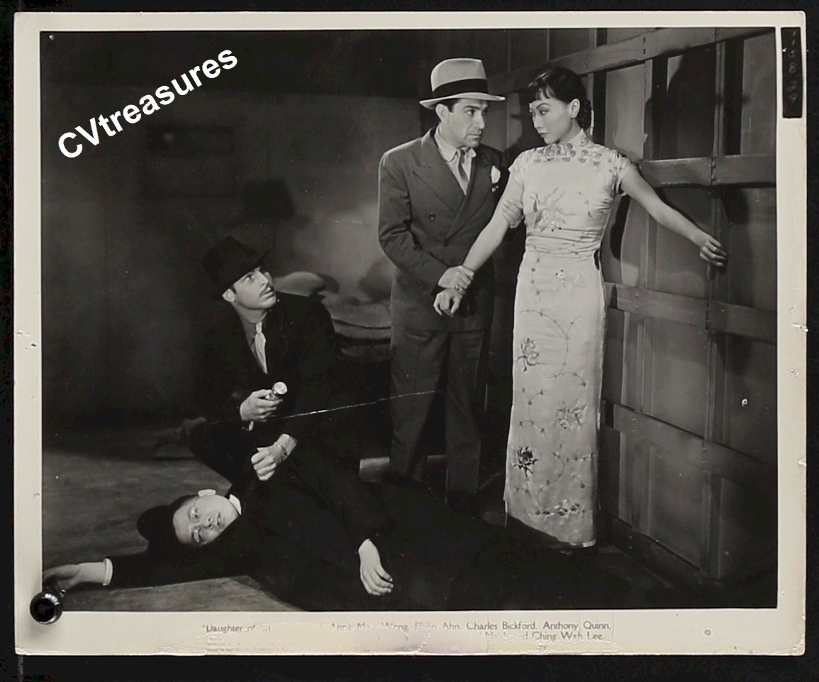 Anna May Wong DAUGHTER of SHANGHAI Original Vintage Historic TYPE 1 Photo 1937 6