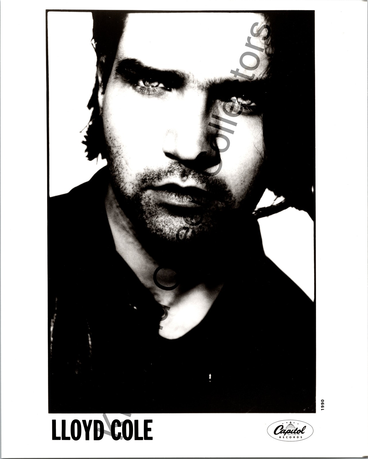 Lloyd Cole 1990 Original Vintage Capitol Records Rock Press Photo Publicity