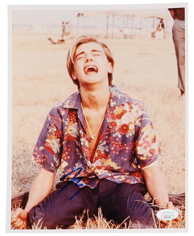 Leonardo DiCaprio Autographed Auto Signed “Romeo + Juliet” 8×10 Photo JSA COA