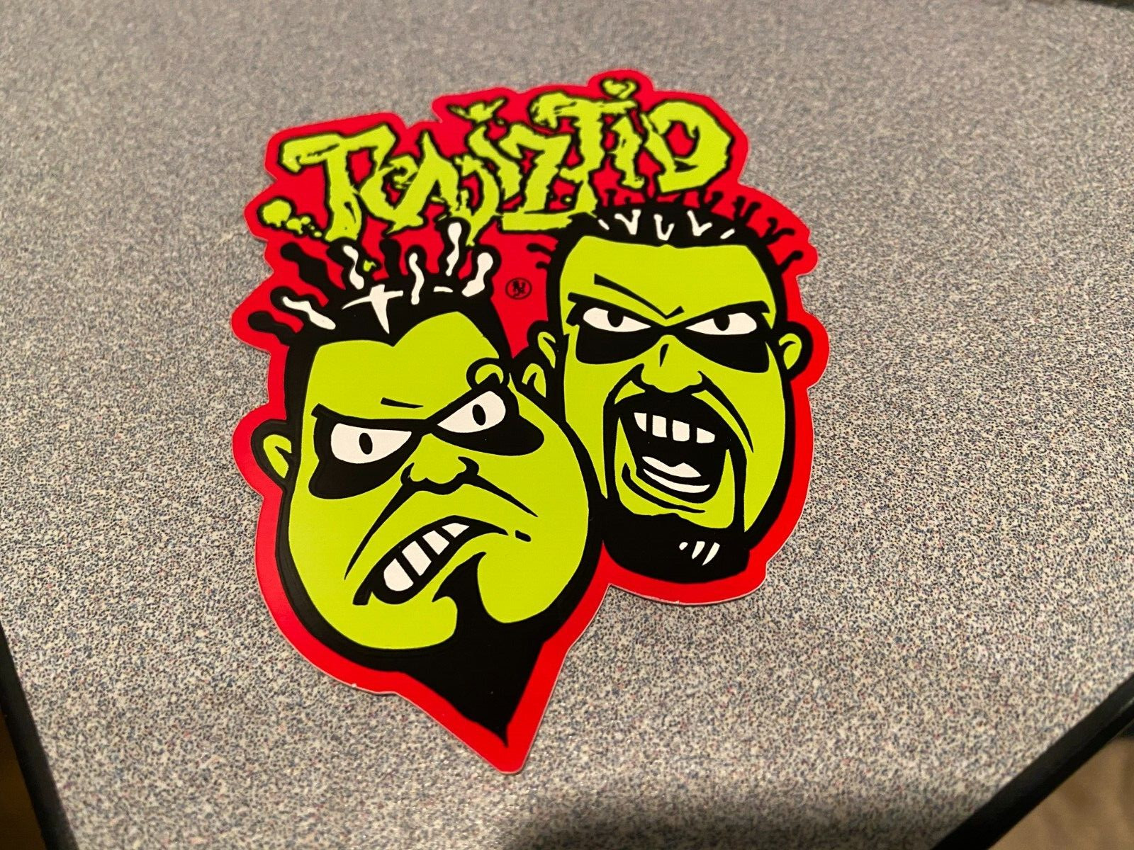 RARE VINTAGE 3 x 4 inch aprox Twiztid sticker HARD TO FIND