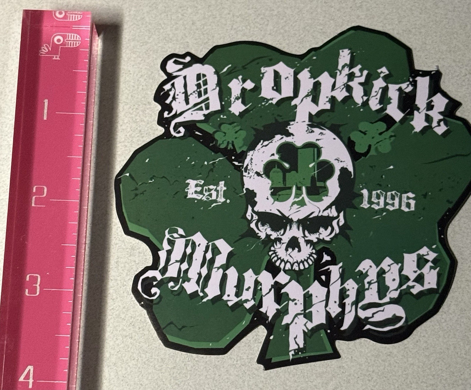 Dropkick Murphys – Shamrock Skull Sticker