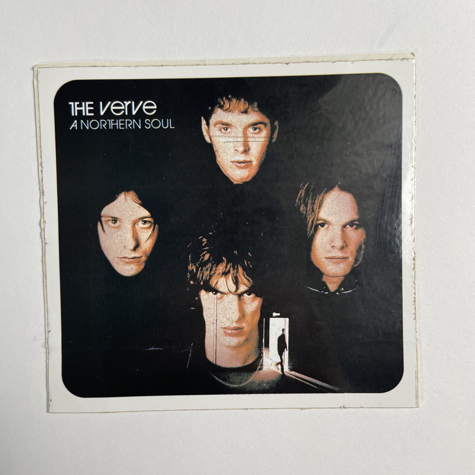 The Verve A Northern Soul Sticker Decal Square Promo 3.5 x 3.5 Vintage
