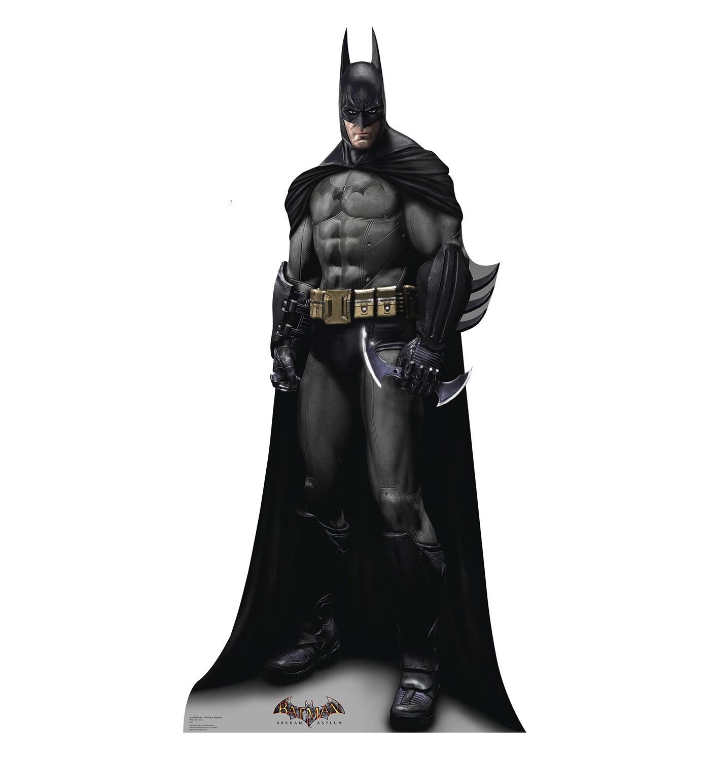 BATMAN ARKHAM ASYLUM DC COMICS LIFESIZE CARDBOARD STANDUP STANDEE CUTOUT FIGURE