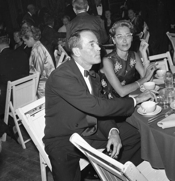 Henry Fonda Gloria Stewart Lucille Ball Candid 1950s Original Camera Negative