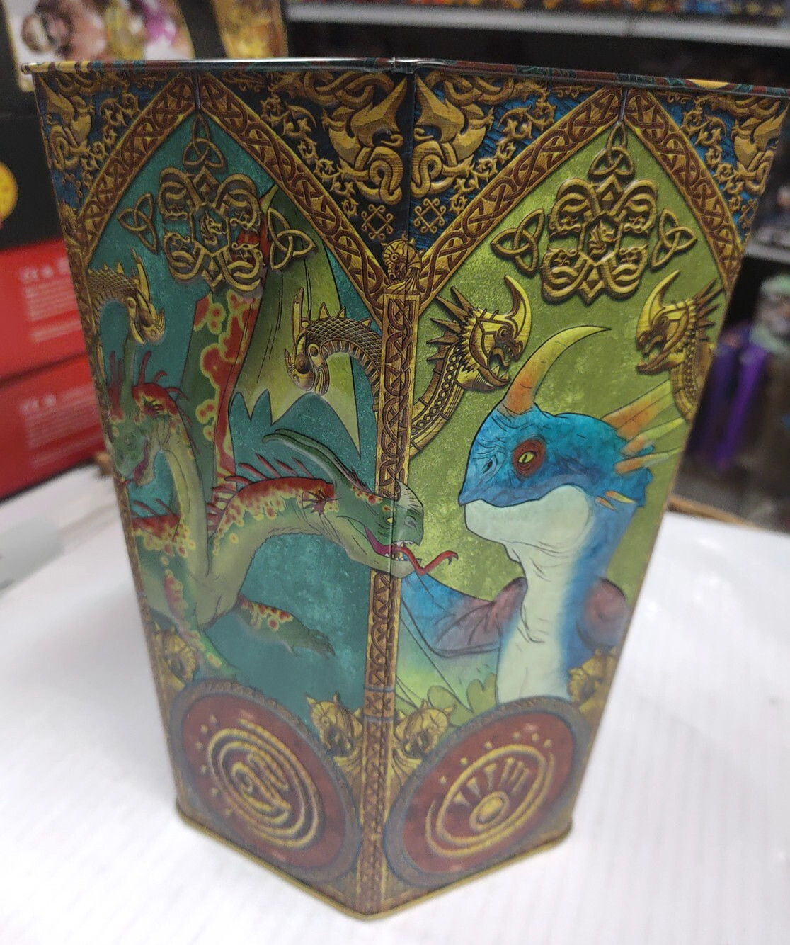 8.5″ HOW TO TRAIN YOUR DRAGON Toothless POPCORN BUCKET Movie Exclusive TIN 2025
