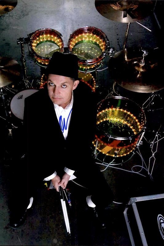 Adrian Young No Doubt Authentic signed rock 10X15 photo W/Cert Autographed B7