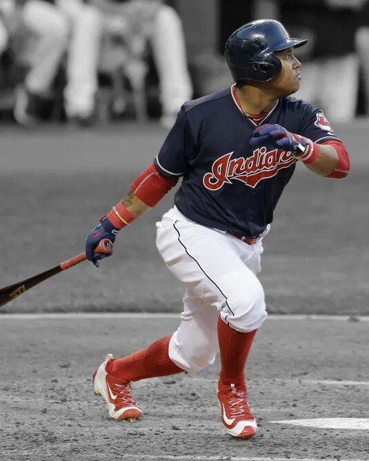 Cleveland Indians Jose Ramirez Spotlight 8×10 PHOTO PRINT