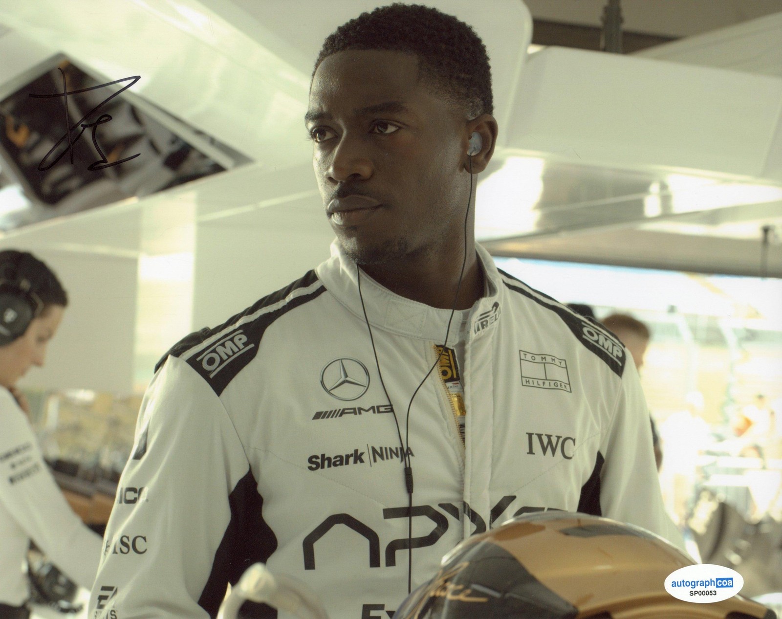 Damson Idris “F1: The Movie” AUTOGRAPH Signed ‘Joshua Pearce’ 8×10 Photo ACOA