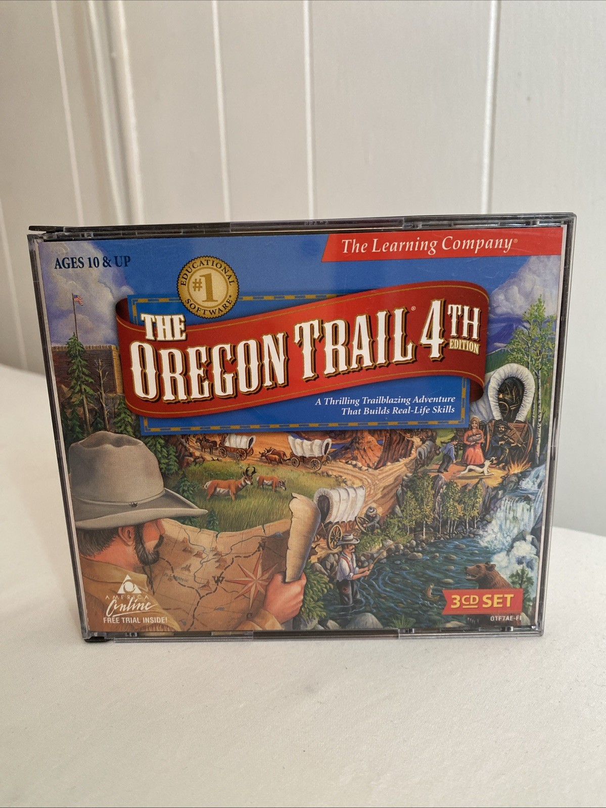 The Oregon Trail 4th Edition (The Learning Company, 1999) 3 CD Set Windows 95/98