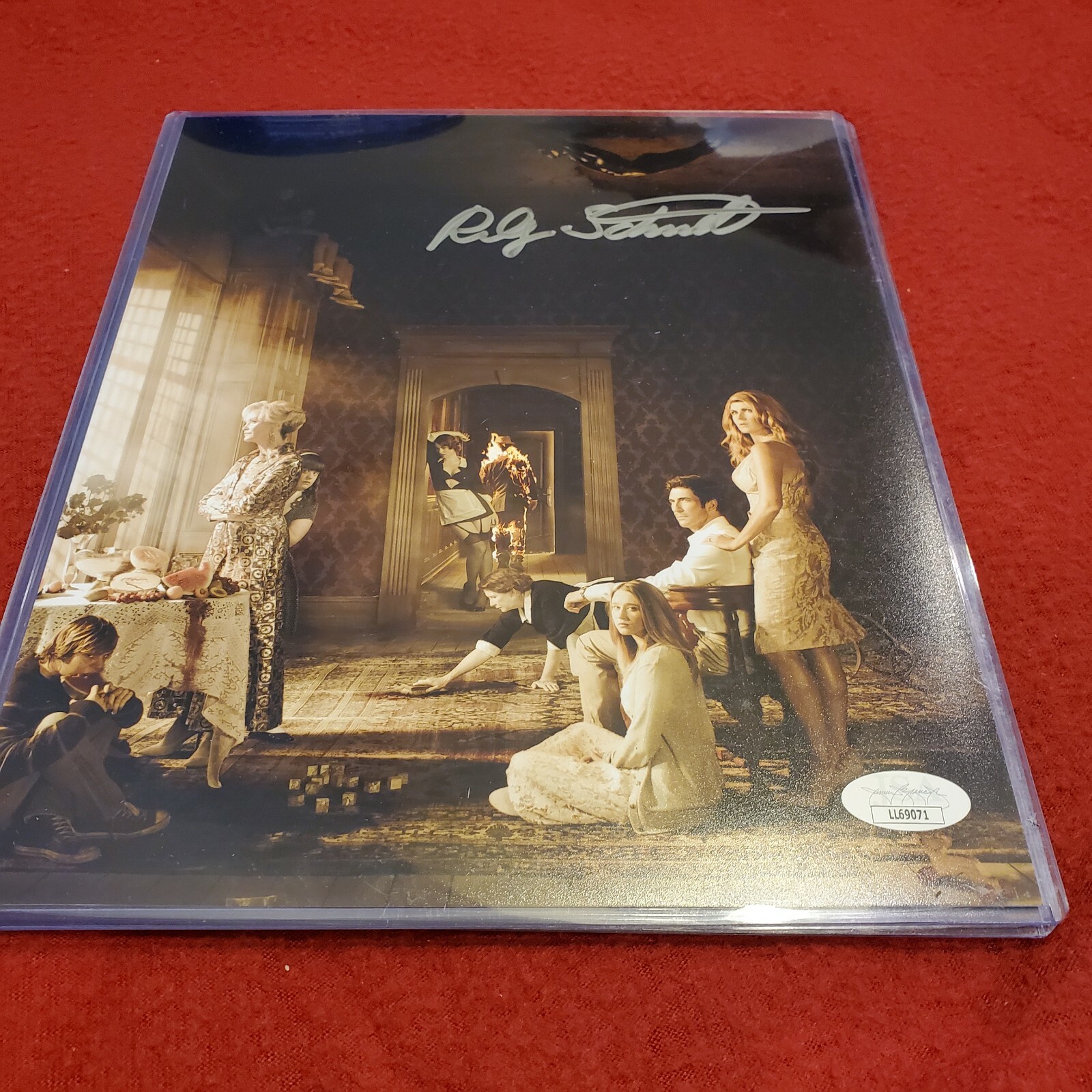 JSA Autographed 8×10 Riley Schmidt SIGNED (Rubber Man) American Horror Story AHS