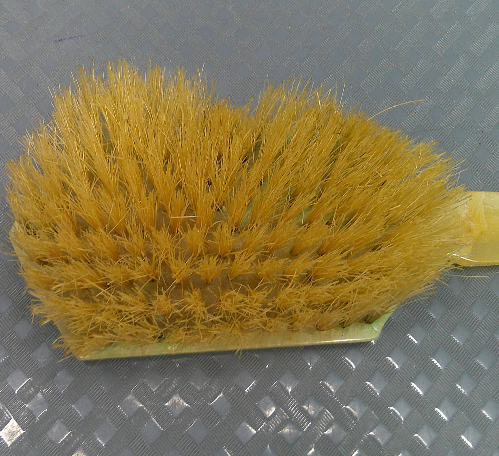 Marvel Studios Set Prop Dressing-Vintage Tan Lucite Art Deco Hairbrush Brush COA