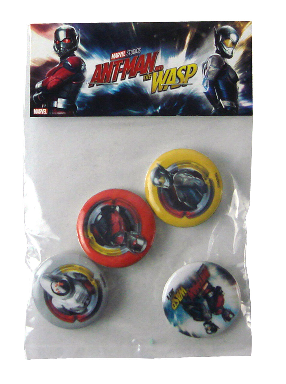 Marvel Ant-Man & The Wasp Movie Promotional 4 Pin Set Pack Sealed New